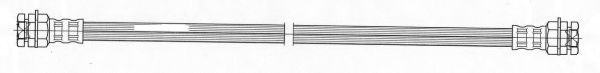Тормозной шланг FERODO FHY3172