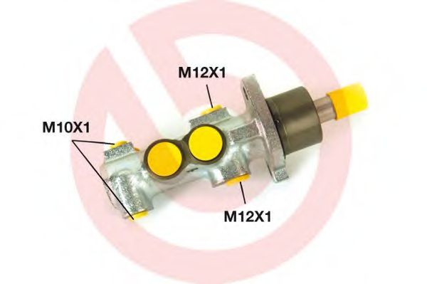 Главный тормозной цилиндр BREMBO M 61 061