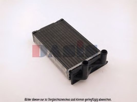 Теплообменник, отопление салона AKS DASIS VW6117