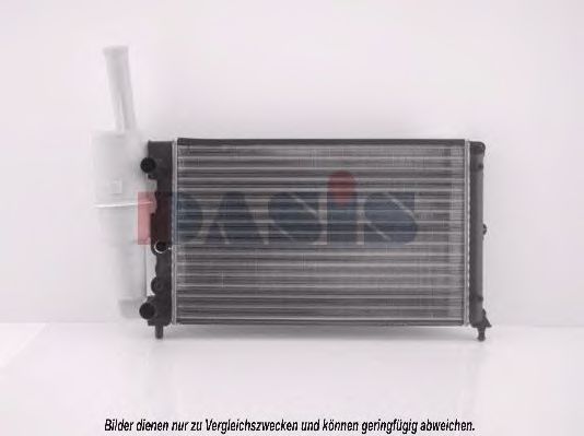 Радиатор, охлаждение двигателя AKS DASIS A07008