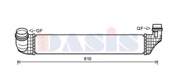 Интеркулер AKS DASIS 187043N