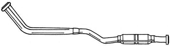 Труба выхлопного газа AKS DASIS SG35112