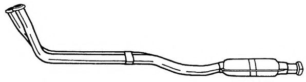 Труба выхлопного газа AKS DASIS SG35100