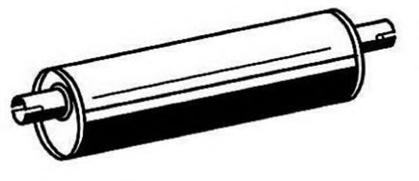 Средний / конечный глушитель ОГ MAGNETI MARELLI 391338015084