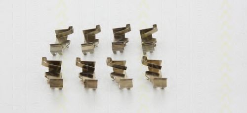 Комплектующие, колодки дискового тормоза OEMparts 0449187725000