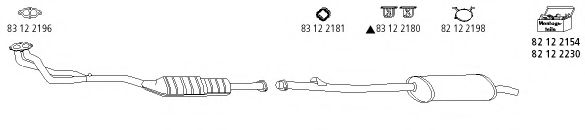 Система выпуска ОГ HJS BMW_84