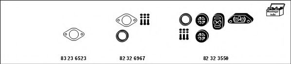 Система выпуска ОГ HJS MT-Fi156