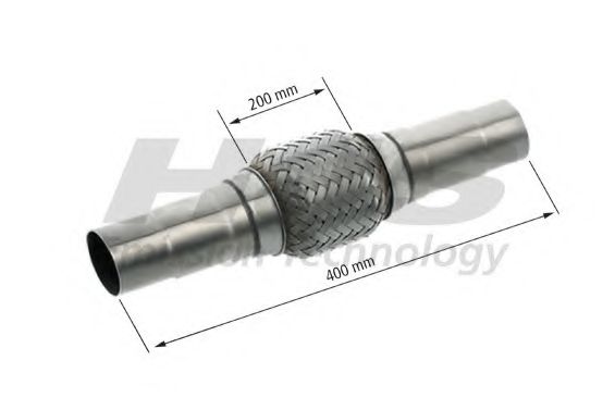 Гофрированная труба, выхлопная система HJS 83 00 8566