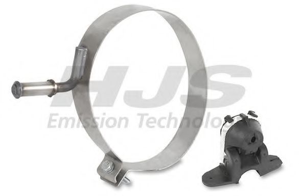 Кронштейн, глушитель HJS 82 21 4332