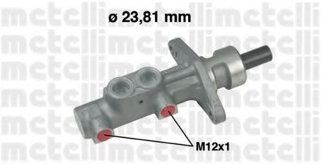 Главный тормозной цилиндр METELLI 05-0577