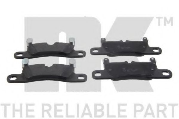 Комплект тормозных колодок, дисковый тормоз NK 225611