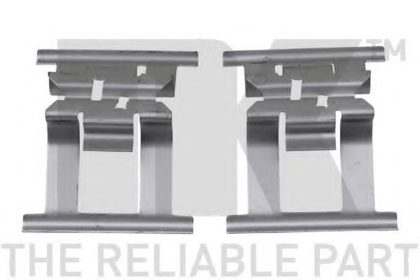 Комплектующие, колодки дискового тормоза NK 79471898