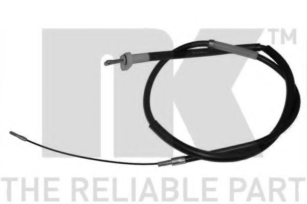 Трос, стояночная тормозная система METZGER 10806