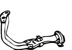 Труба выхлопного газа MEFEX 1763