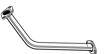 Труба выхлопного газа FONOS 07197