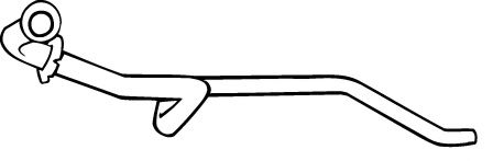 Труба выхлопного газа FONOS 18046