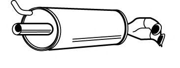 Глушитель выхлопных газов конечный FONOS 616563