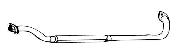 Средний глушитель выхлопных газов FONOS 21815