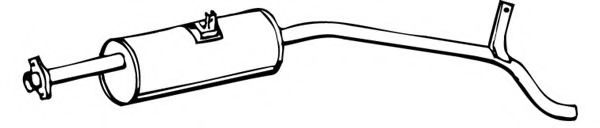 Глушитель выхлопных газов конечный EBERSPÄCHER 27401