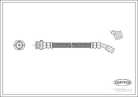 Тормозной шланг QUINTON HAZELL 70327