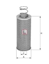 Топливный фильтр CROSLAND FILTERS 587