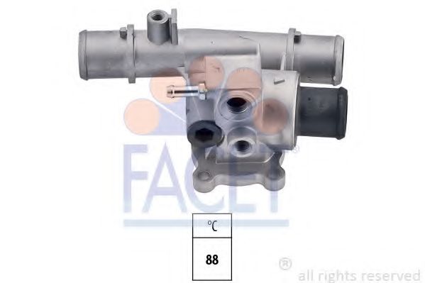 Термостат, охлаждающая жидкость FACET 7.8479