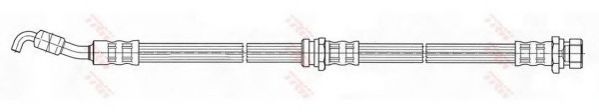Тормозной шланг TRW PHD468