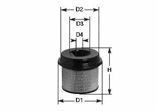 Воздушный фильтр CLEAN FILTERS MA 529