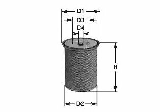 Воздушный фильтр CLEAN FILTERS MA 757