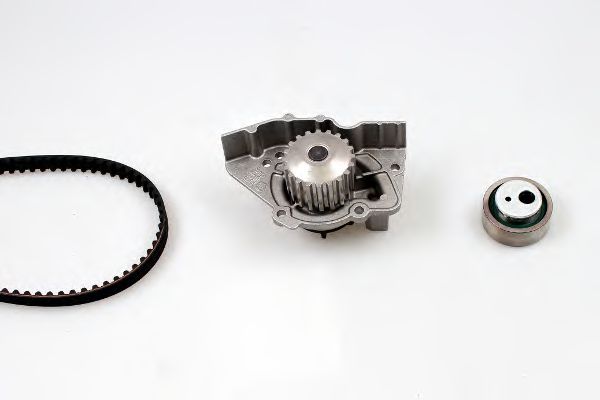 Водяной насос + комплект зубчатого ремня HEPU PK08892