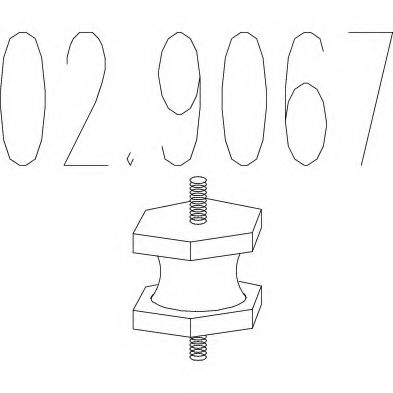 Буфер, глушитель MTS 02.9067