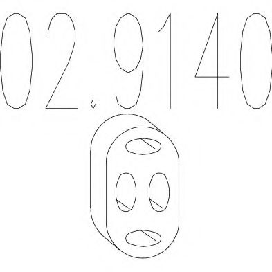 Буфер, глушитель MTS 02.9140