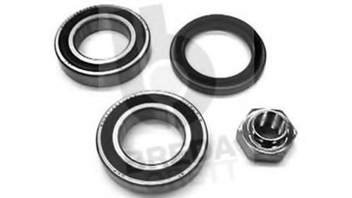 Комплект подшипника ступицы колеса BREDA  LORETT KRT7117