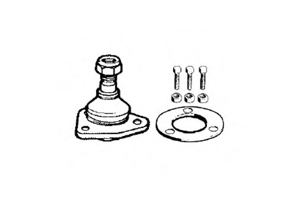 Несущий / направляющий шарнир OCAP 0400263