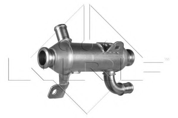 Радиатор, рециркуляция ОГ NRF 48008