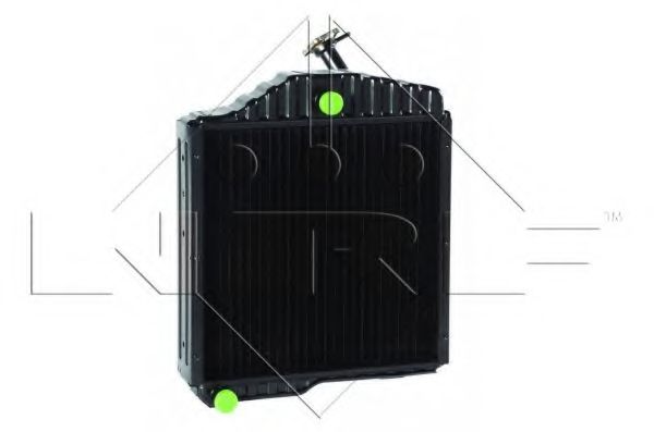 Радиатор, охлаждение двигателя NRF 58407