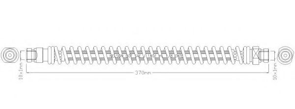 Тормозной шланг REMKAFLEX 6990