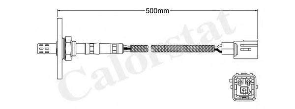 Лямбда-зонд CALORSTAT by Vernet LS130095