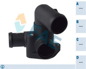 Фланец охлаждающей жидкости FAE 54361