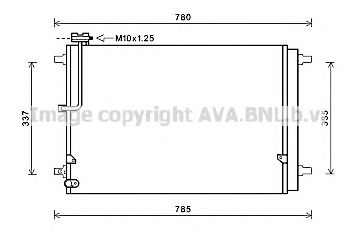 Конденсатор, кондиционер AVA QUALITY COOLING AI5368D