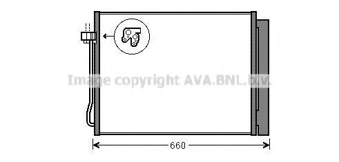 Конденсатор, кондиционер AVA QUALITY COOLING BW5377D