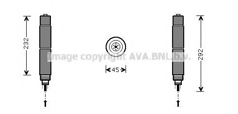 Осушитель, кондиционер AVA QUALITY COOLING BWD078