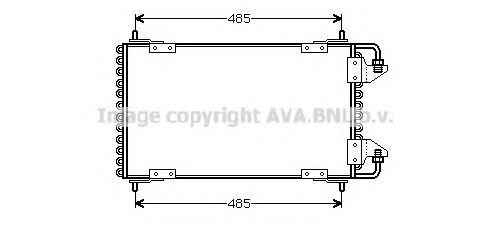 Конденсатор, кондиционер AVA QUALITY COOLING CN5091