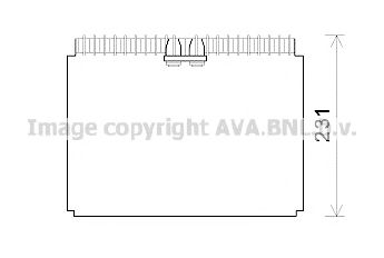 Испаритель, кондиционер AVA QUALITY COOLING RTV610