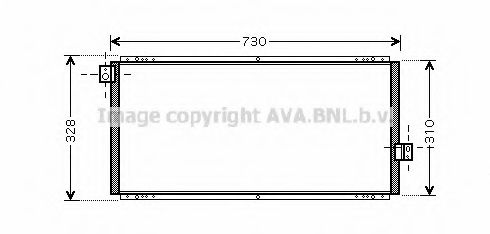 Конденсатор, кондиционер AVA QUALITY COOLING SU5062