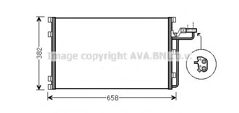 Конденсатор, кондиционер AVA QUALITY COOLING VO5139