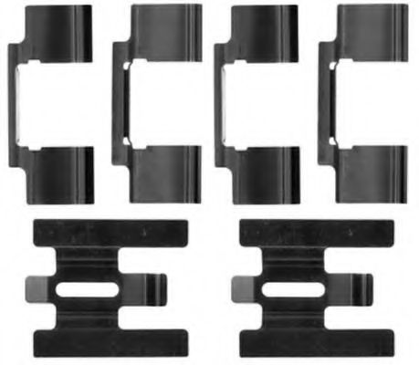 Комплектующие, колодки дискового тормоза MGA A109