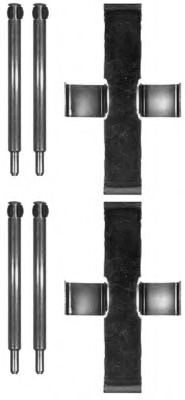 Комплектующие, колодки дискового тормоза MGA A123