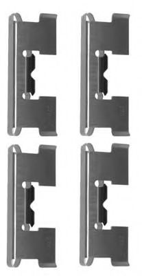 Комплектующие, колодки дискового тормоза MGA A216