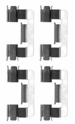 Комплектующие, колодки дискового тормоза MGA A225